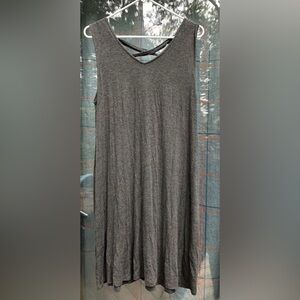 Gray stretchy dress